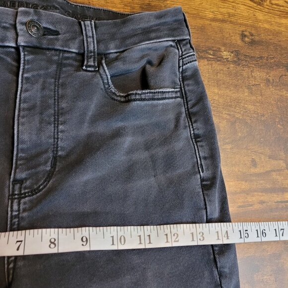 American Eagle Jeans 4 R Jegging Curvy Super Hi Rise Next Level Stretch Denim - Picture 8 of 12
